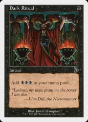 Dark Ritual - DeckMaster
